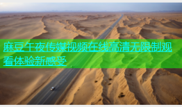 麻豆午夜传媒视频在线高清无限制观看体验新感受