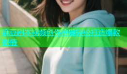 麻豆剧本视频创作神器轻松打造爆款剧情