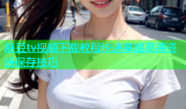 麻豆tv视频下载教程快速掌握高清资源保存技巧