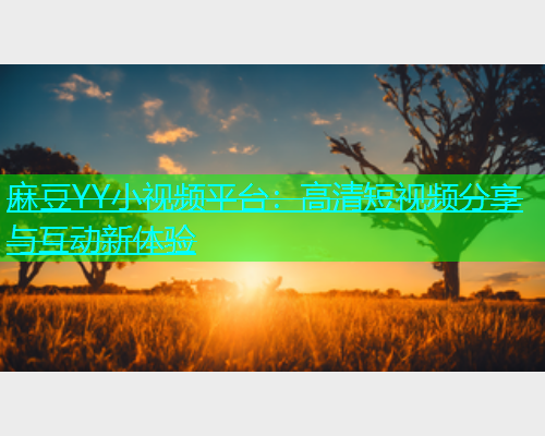 麻豆YY小视频平台：高清短视频分享与互动新体验