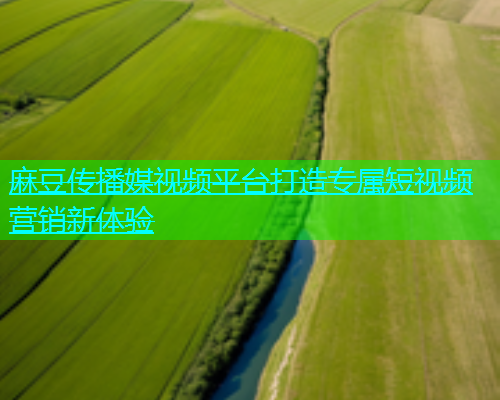 麻豆传播媒视频平台打造专属短视频营销新体验
